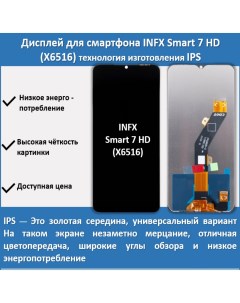Дисплей для смартфона Infinix Smart 7 HD X6516 технология IPS Telaks