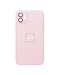 Чехол iPhone 11 пластиковый MagSafe 3 светло розовый Promise mobile