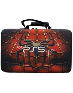 Чехол сумка для приставки Travel Handbag Spider Man для Playstation 5 Slim Nobrand
