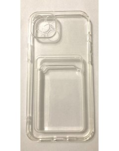 Противоударный прозрачный чехол картридер для iPhone 14 Plus All for devices