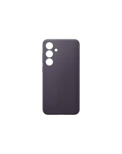 Чехол Vegan Leather Case S24 темно фиолетовый Samsung