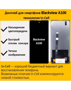 Дисплей для смартфона Blackview A100 технология In Cell Telaks