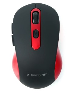 Беспроводная игровая мышь MUSW 221 черный красный Gembird