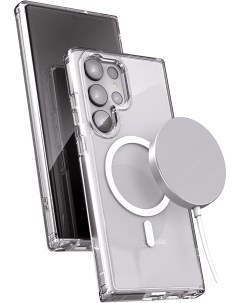 Чехол для Samsung S23 Ultra Magsafe прозрачный Aks-guard