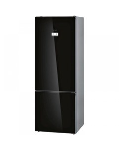 Холодильник KGN56LB31U серебристый черный Bosch