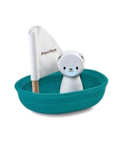 Игровой набор Лодка и полярный медведь Plan toys
