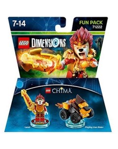 Конструктор Dimensions Fun Pack Legend of Chima Laval Mighty Lion Rider 57 дет Lego