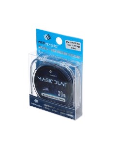 Леска Magic Dust L 30 м d 0 128 мм test 1 40 кг хамелеон Shii saido