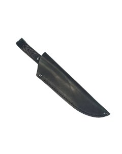 Ножны кожаные для ножа погружные с длиной клинка 13 см черные Иссо