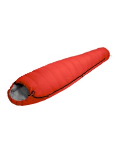 Спальный мешок Trekking 600 FP V2 M красный темно серый правый Bask