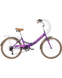 Велосипед SHIFT 2024г 130 170см фиолетовый Foxx