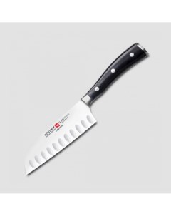 Нож кухонный CLASSIC IKON 14 см Сантоку с углублениями на кромке Wuesthof