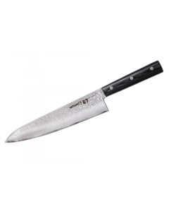 Нож кухонный поварской 67 Damascus Шеф SD67 0085M Samura