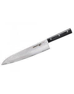 Нож кухонный поварской Гранд Шеф 67 Damascus SD67 0087M Samura