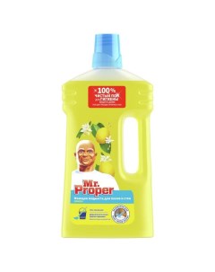 Средство для мытья полов и стен Mr Proper Лимон 1 л Mr.proper