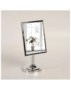 Зеркало настольное зеркальная поверхность 13x16 см цвет серебристый Queen fair