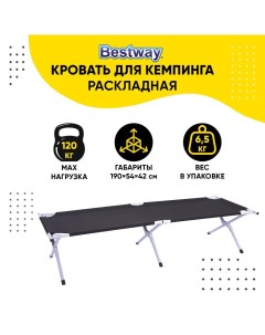 Раскладушка 68065 BW черный Bestway