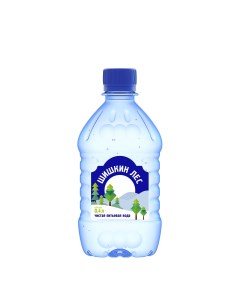Вода питьевая негазированная 0 4 л Шишкин лес