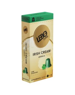 Кофе Irish cream в капсулах 5 5 г х 10 шт Lebo