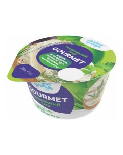 Творожный сыр Gourmet с зеленью 16 130 г Молочная культура