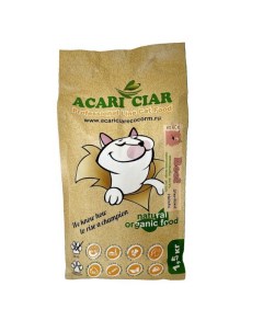 Сухой корм для кошек Holistic для стерилизованных телятина 1 5 кг Acari ciar