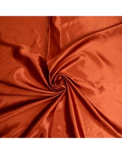 Ткань Сатин цвет терракотовый 100х150см 100 п э Страна карнавалия