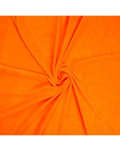 Ткань Велюр оранжевый 100х180см Страна карнавалия