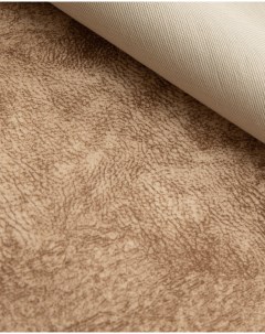 Ткань Велюр Сальто мебельная светло коричневый 100 x 140 см Крокус