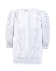 Легкая блуза Estela с ажурной вышивкой в тон Charo ruiz ibiza