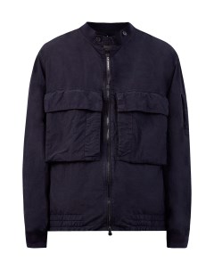 Куртка из окрашенного вручную нейлона Flatt Nylon с макро карманами C.p. company