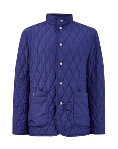 Стеганая куртка из водонепроницаемого нейлона Rain Protection Canali