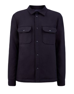 Куртка рубашка из шерсти Melton с пуховым утеплителем Woolrich
