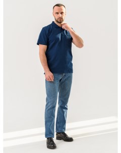 Муж футболка Поло Темно синий р 56 Оптима трикотаж