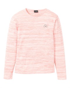 Пуловер меланжевой расцветки Bonprix