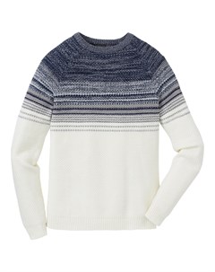 Пуловер градиентной расцветки Regular Fit Bonprix