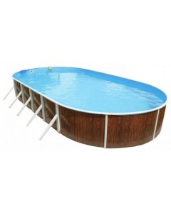 Морозоустойчивый бассейн овальный 9 1х4 6х1 2 м комплект Standart фильтр Poolmagic Azuro