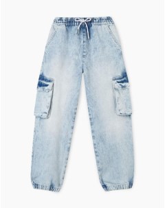 Джинсы Jogger с карго карманами для мальчика Gloria jeans