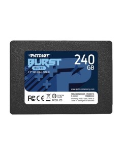 SSD накопитель Patriot Burst Elite 240GB PBE240GS25SSDR Burst Elite 240GB PBE240GS25SSDR Patriòt