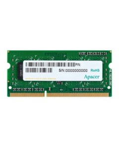 Оперативная память Apacer 8GB DDR3L SO DIMM AS08GFA60CATBGJ 8GB DDR3L SO DIMM AS08GFA60CATBGJ