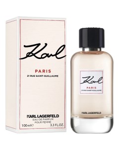 Karl Paris 21 Rue Saint Guillaume парфюмерная вода 100мл Karl lagerfeld