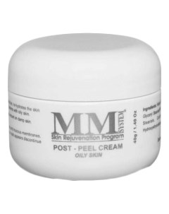 Увлажняющий крем для жирной кожи лица Post Peel Cream Oily Skin 40г Mene & moy system