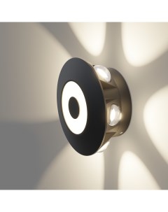 Светильник настенный светодиодный уличный 31 08 IP54 цвет черный Apeyron