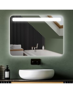 Зеркало для ванной Нью Йорк DSN8060 с подсветкой сенсорное 80x60 см Без бренда