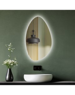 Зеркало для ванной Ницца DSNZ5070 с подсветкой сенсорное с подогревом 50x70 см Без бренда