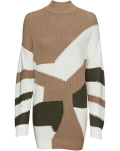 Пуловер дизайна пэтчворк Bonprix