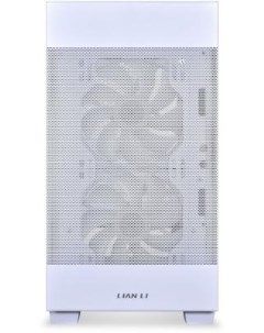 Корпус Lian Li Lancool 205M Mesh белый без БП ATX 2xUSB3 0 audio bott PSU Lian li