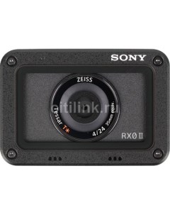 Цифровой компактный фотоаппарат Cyber shot DSC RX0M2 черный Sony