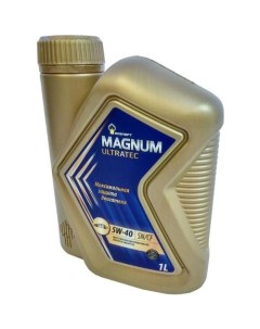 Моторное масло Magnum Ultratec 5W 40 1л синтетическое Роснефть