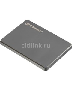 Внешний диск HDD StoreJet 25С3 TS2TSJ25C3N 2ТБ серый Transcend