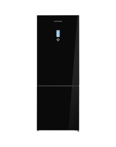 Холодильник двухкамерный NRV 192 черное стекло Kuppersberg